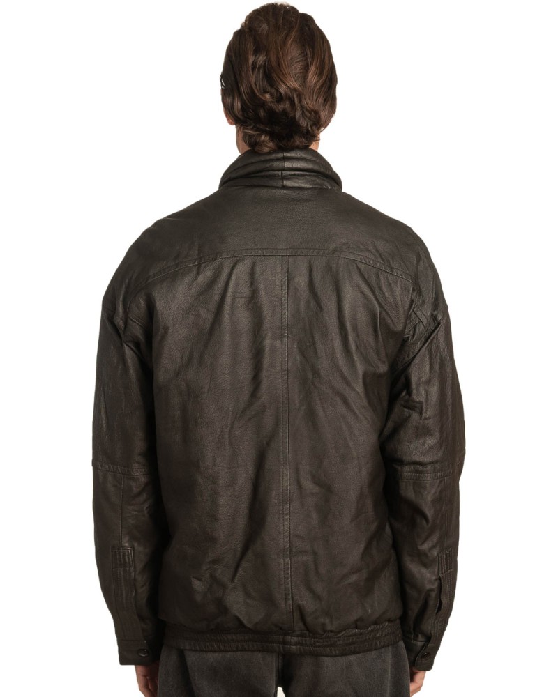 Γνήσιο Ανδρικό Δερμάτινο Μπουφάν – A451