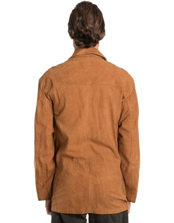 Γνήσιο Ανδρικό Δερμάτινο Μπουφάν – A452