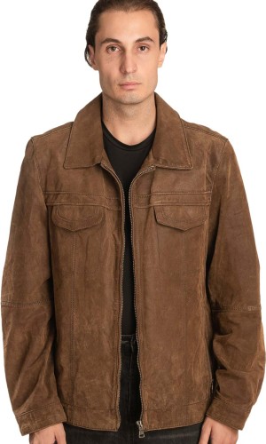Γνήσιο Ανδρικό Δερμάτινο Μπουφάν – A453