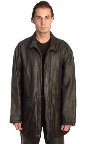 Γνήσιο Ανδρικό Δερμάτινο Μπουφάν – A457