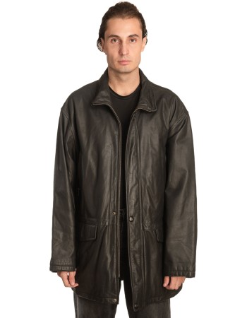 Γνήσιο Ανδρικό Δερμάτινο Μπουφάν – A457