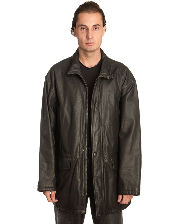 Γνήσιο Ανδρικό Δερμάτινο Μπουφάν – A457