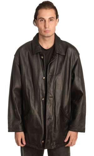 Γνήσιο Ανδρικό Δερμάτινο Μπουφάν – A458