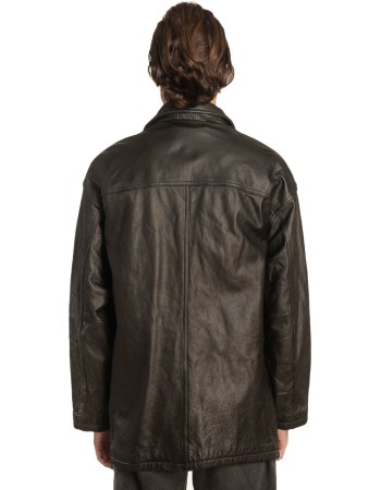 Γνήσιο Ανδρικό Δερμάτινο Μπουφάν – A458