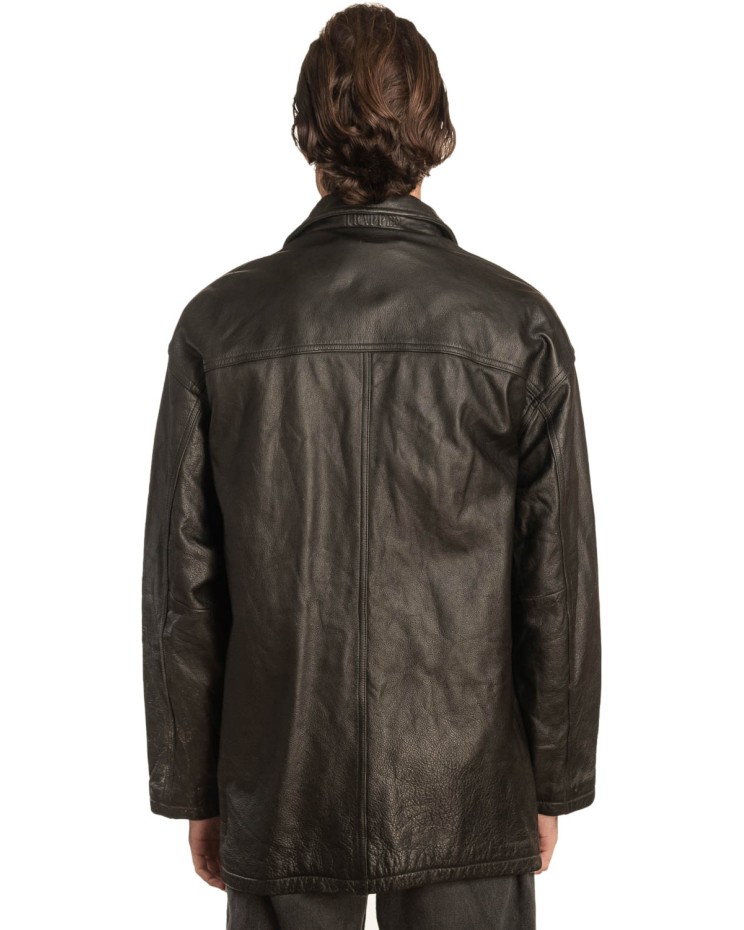 Γνήσιο Ανδρικό Δερμάτινο Μπουφάν – A458