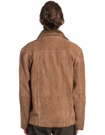 Γνήσιο Ανδρικό Δερμάτινο Μπουφάν – A459