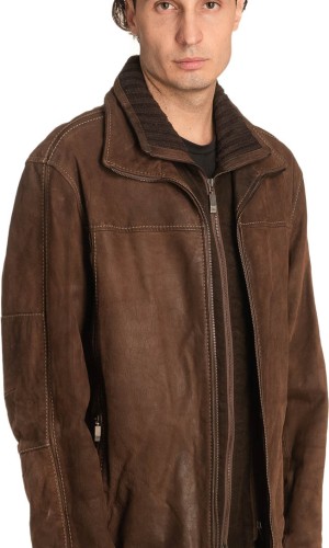 Γνήσιο Ανδρικό Δερμάτινο Μπουφάν – A461