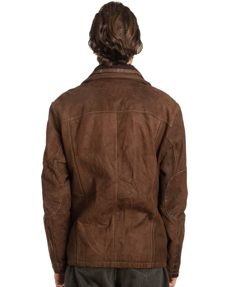 Γνήσιο Ανδρικό Δερμάτινο Μπουφάν – A461