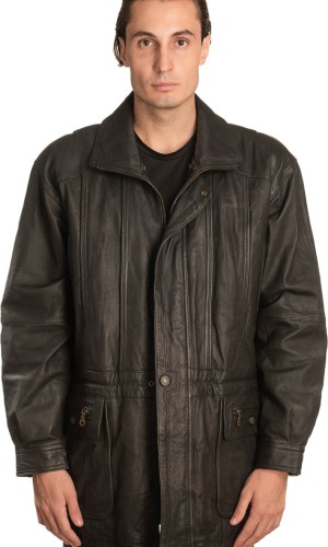 Γνήσιο Ανδρικό Δερμάτινο Μπουφάν – A462