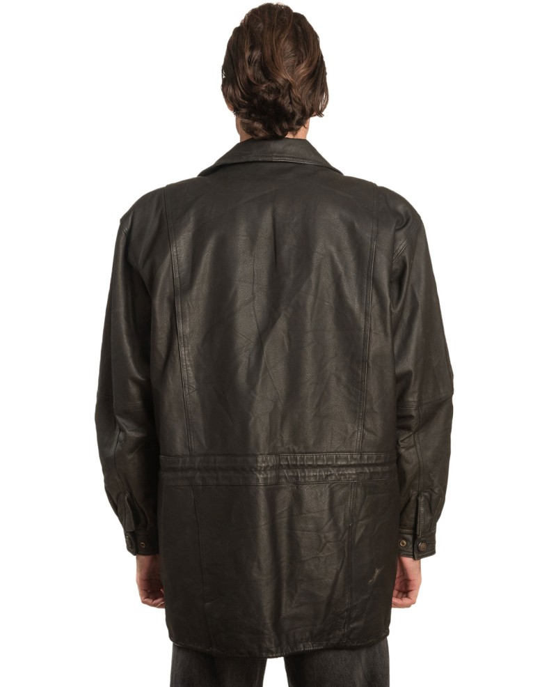 Γνήσιο Ανδρικό Δερμάτινο Μπουφάν – A462