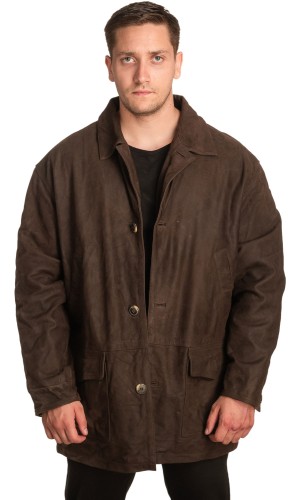 Γνήσιο Ανδρικό Δερμάτινο Μπουφάν – A463