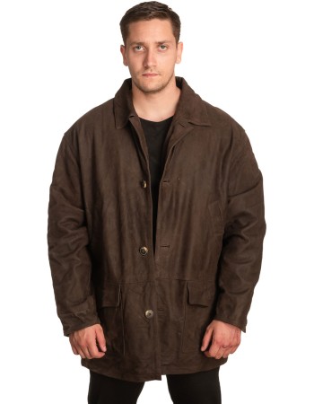 Γνήσιο Ανδρικό Δερμάτινο Μπουφάν – A463