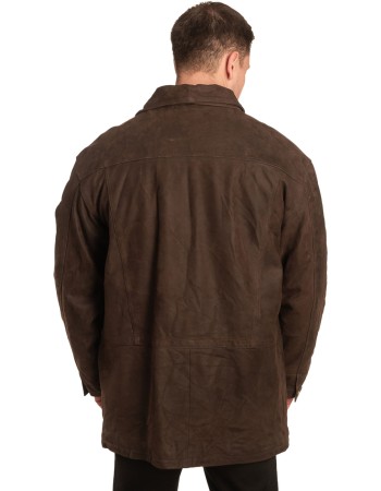 Γνήσιο Ανδρικό Δερμάτινο Μπουφάν – A463