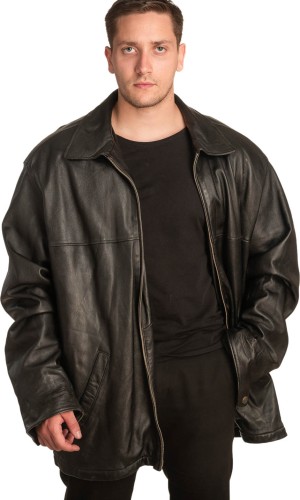 Γνήσιο Ανδρικό Δερμάτινο Μπουφάν – A465