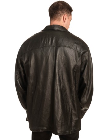 Γνήσιο Ανδρικό Δερμάτινο Μπουφάν – A465