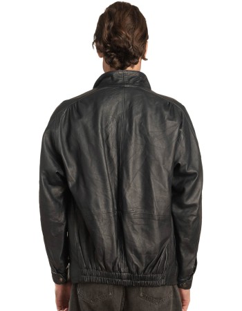 Γνήσιο Ανδρικό Δερμάτινο Μπουφάν – A466