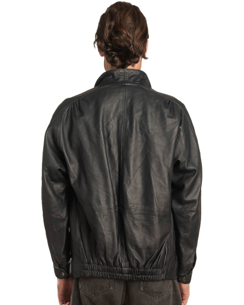 Γνήσιο Ανδρικό Δερμάτινο Μπουφάν – A466