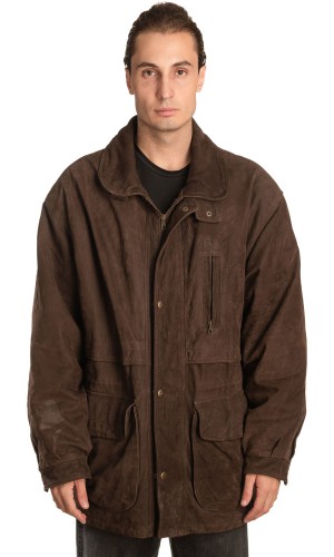 Γνήσιο Ανδρικό Δερμάτινο Μπουφάν – A468