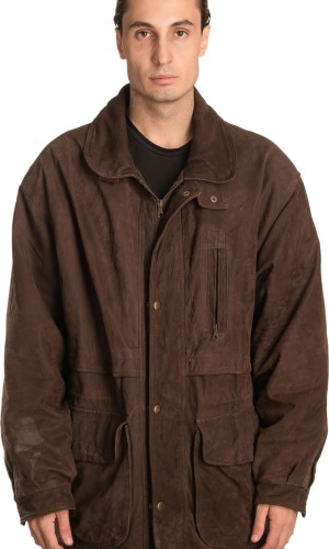 Γνήσιο Ανδρικό Δερμάτινο Μπουφάν – A468