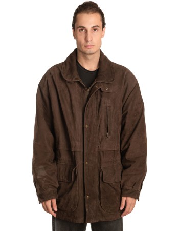 Γνήσιο Ανδρικό Δερμάτινο Μπουφάν – A468