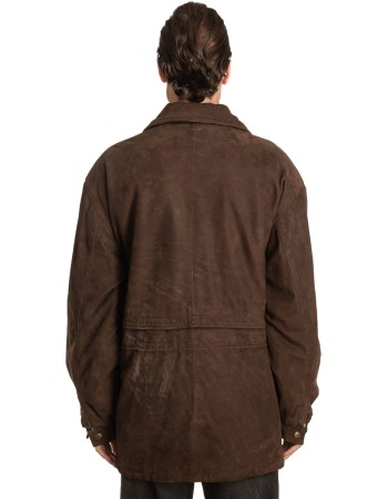 Γνήσιο Ανδρικό Δερμάτινο Μπουφάν – A468