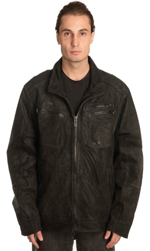 Γνήσιο Ανδρικό Δερμάτινο Μπουφάν – A471