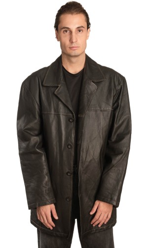 Γνήσιο Ανδρικό Δερμάτινο Σακάκι - Α474