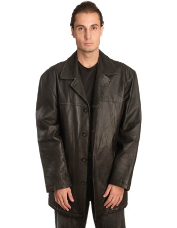 Γνήσιο Ανδρικό Δερμάτινο Σακάκι - Α474