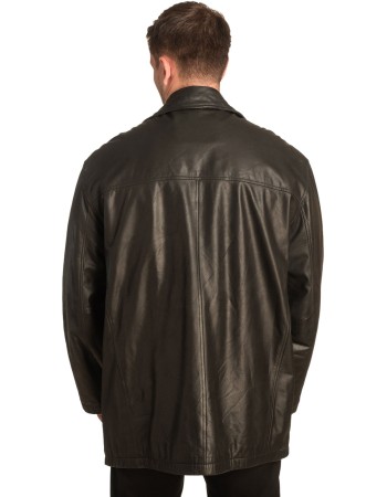 Γνήσιο Ανδρικό Δερμάτινο Μπουφάν – A477