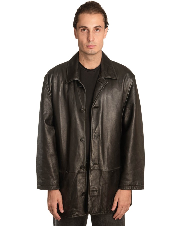 Γνήσιο Ανδρικό Δερμάτινο Σακάκι - Α479