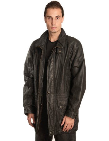 Γνήσιο Ανδρικό Δερμάτινο Μπουφάν – A482