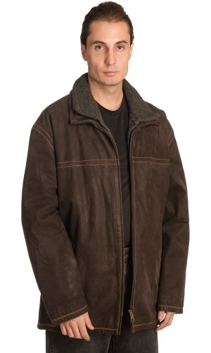 Γνήσιο Ανδρικό Δερμάτινο Μπουφάν – A483