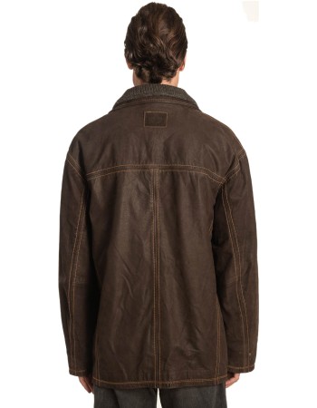 Γνήσιο Ανδρικό Δερμάτινο Μπουφάν – A483
