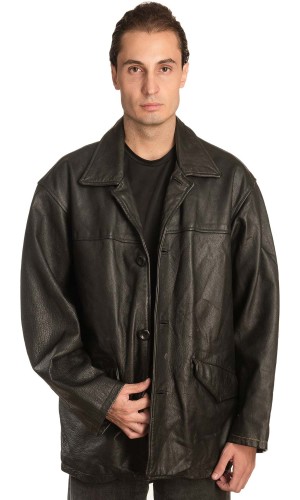 Γνήσιο Ανδρικό Δερμάτινο Σακάκι - Α485