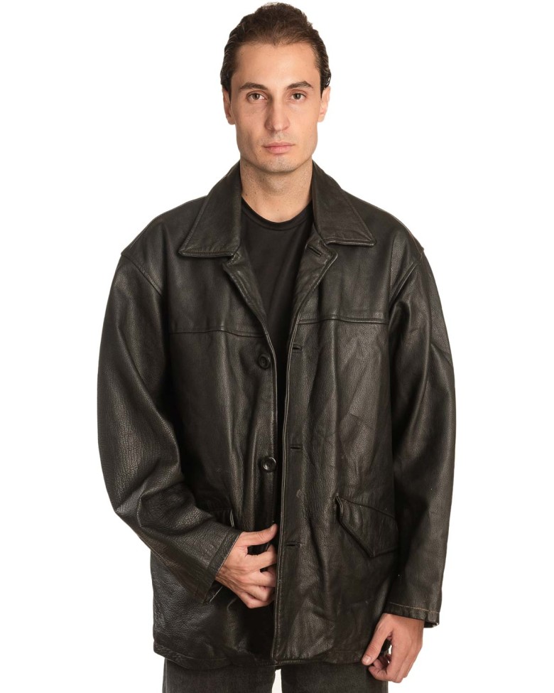 Γνήσιο Ανδρικό Δερμάτινο Σακάκι - Α485