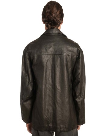 Γνήσιο Ανδρικό Δερμάτινο Σακάκι - Α485