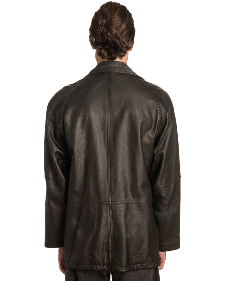 Γνήσιο Ανδρικό Δερμάτινο Μπουφάν – A491