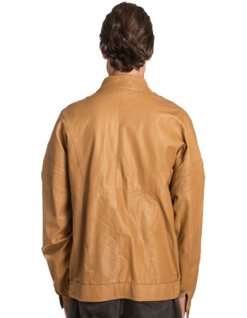 Γνήσιο Ανδρικό Δερμάτινο Μπουφάν – A494
