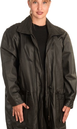 Γνήσιο Γυναικέιο Δερμάτινο μπουφάν - B273