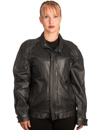 Γνήσιο Γυναικέιο Δερμάτινο Μπουφάν - B301