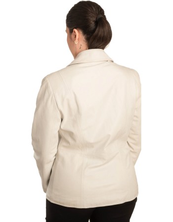 Γνήσιο Γυναικέιο Δερμάτινο Μπουφάν - B756