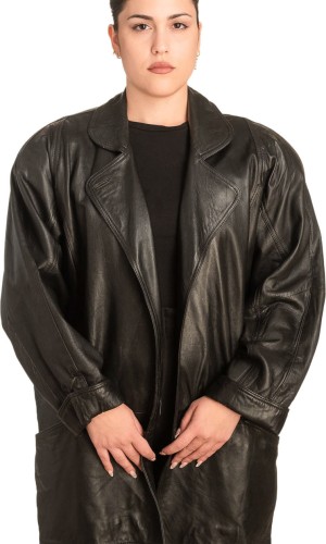 Γνήσιο Γυναικέιο Δερμάτινο Μπουφάν - B763