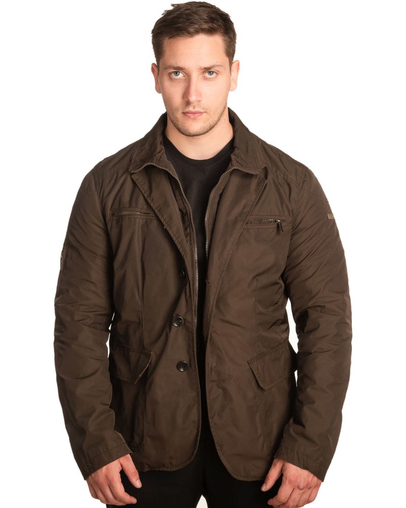 Ανδρικό επώνυμο μπουφάν - E507