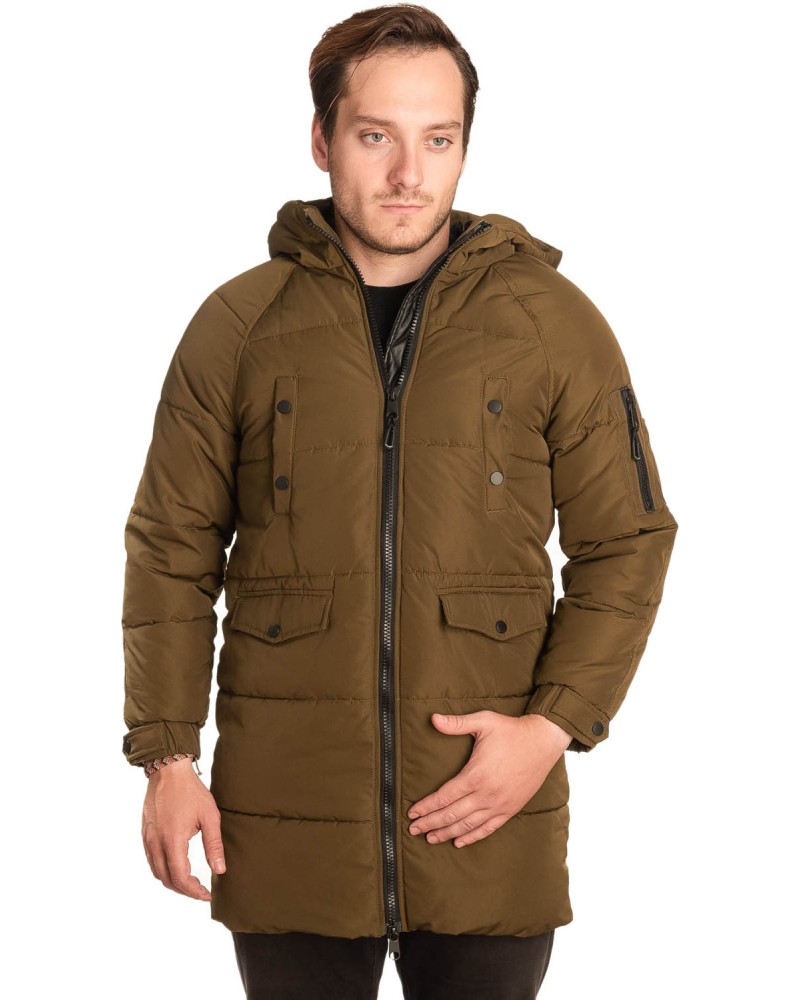 Ανδρικό επώνυμο μπουφάν - E604