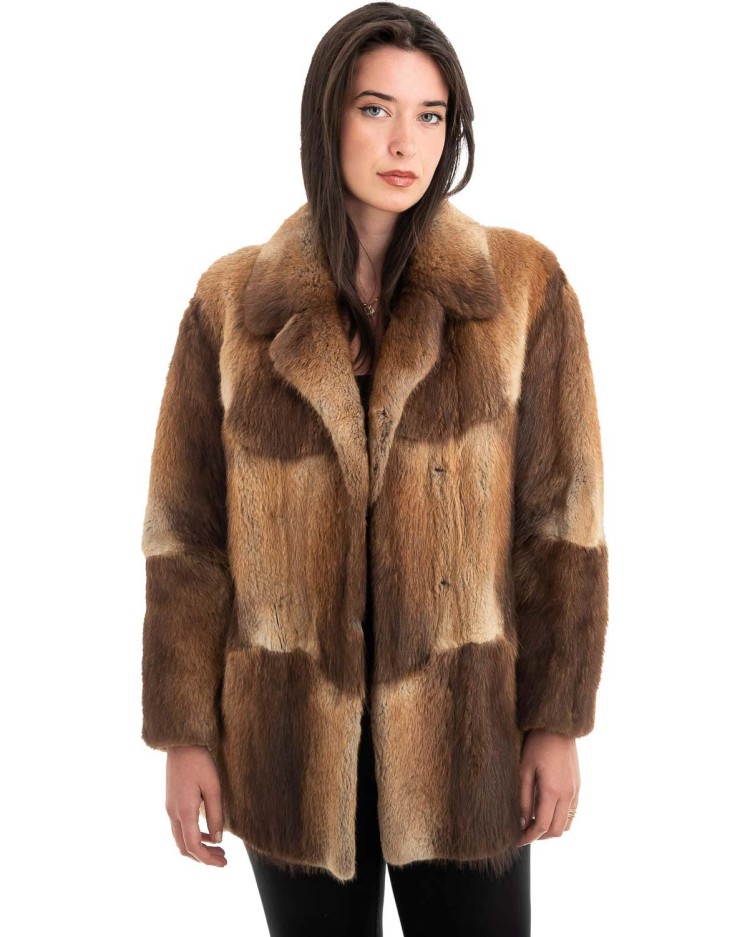 Γνήσια Γυναικεία Φυσική Γούνα - F1