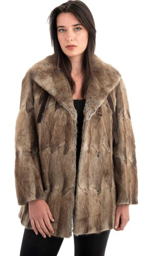 Γνήσια Γυναικεία Φυσική Γούνα - F2