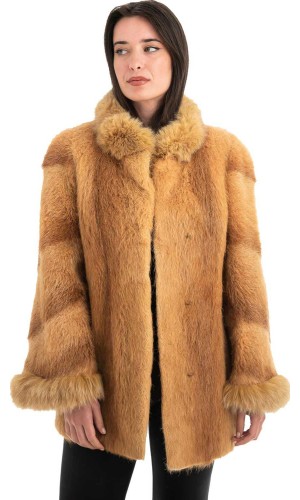 Γνήσια Γυναικεία Φυσική Γούνα - F18