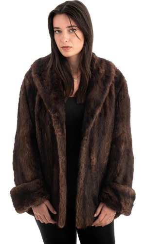 Γνήσια Γυναικεία Φυσική Γούνα - F104