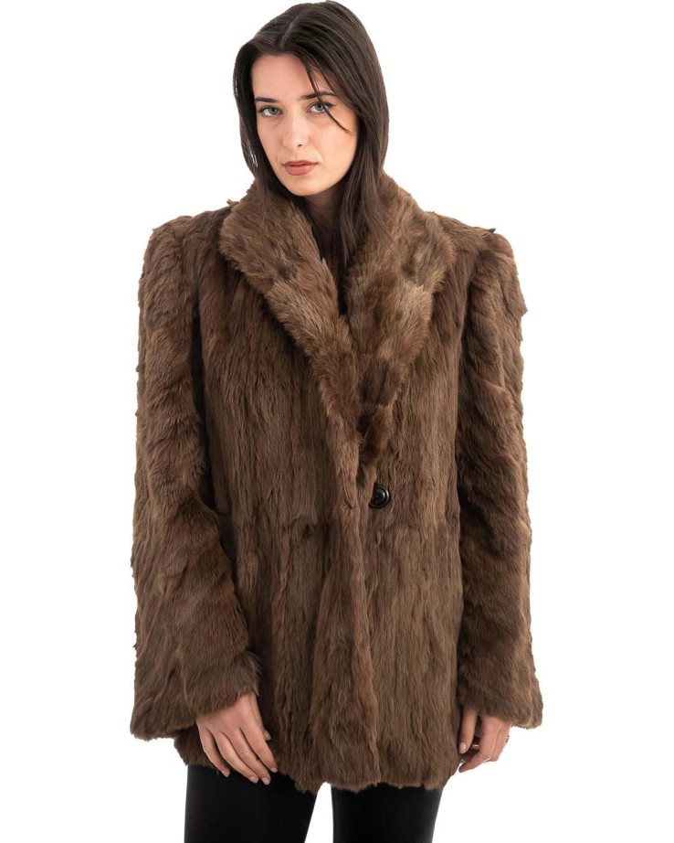 Γνήσια Γυναικεία Φυσική Γούνα - F110