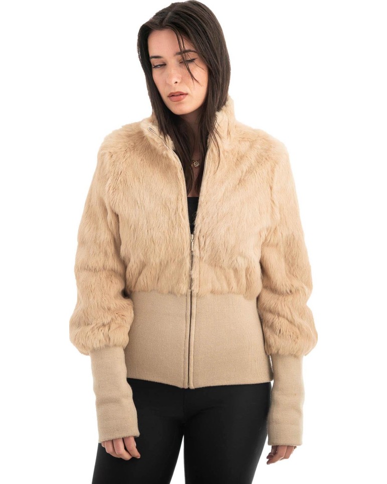 Γνήσια Γυναικεία Φυσική Γούνα - F127